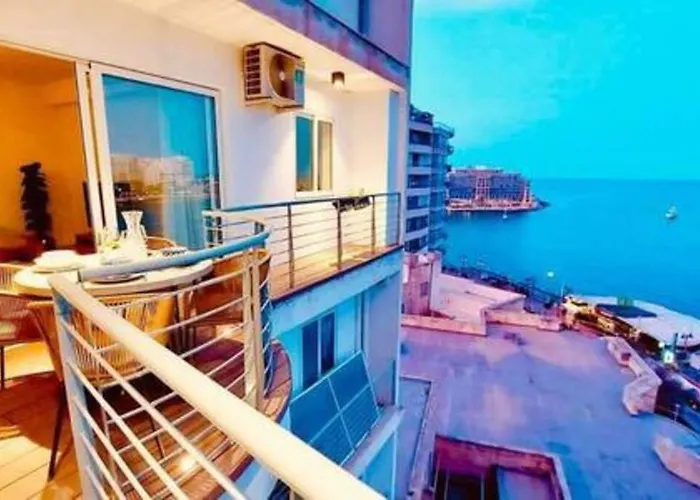 Stunning Beachfront In St Julians