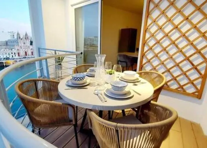 Stunning Beachfront In St Julians * Sliema